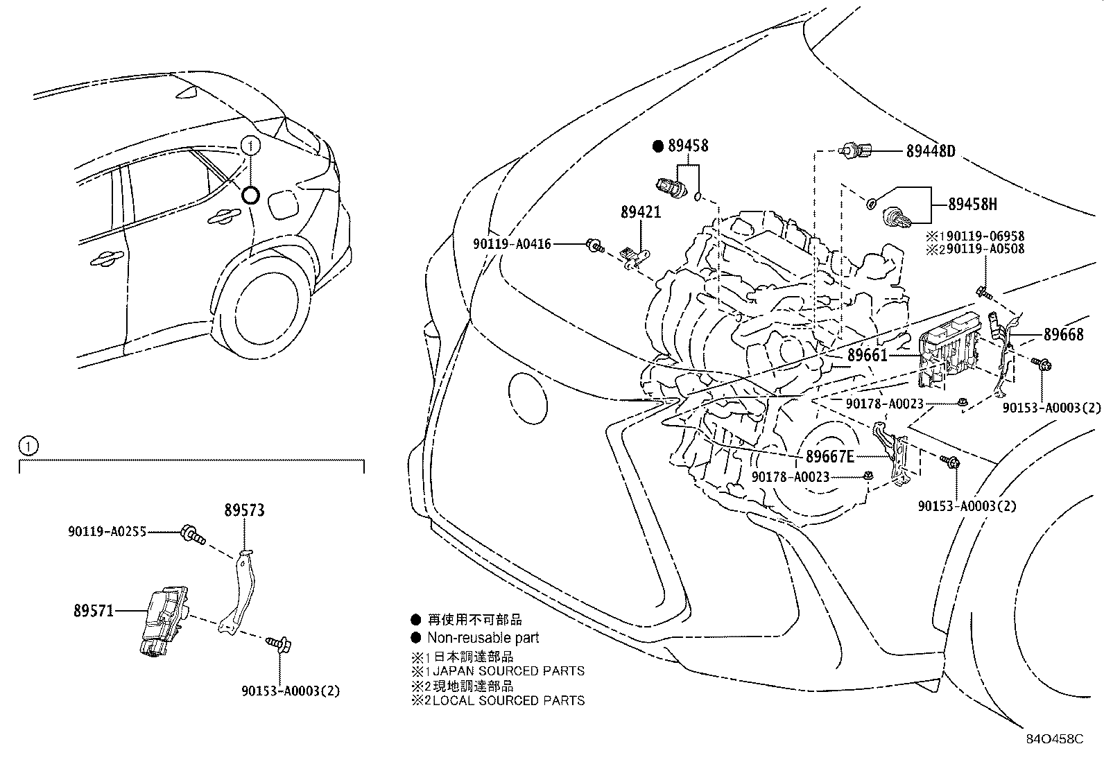 Thumbnail 2 for 89668-0R040