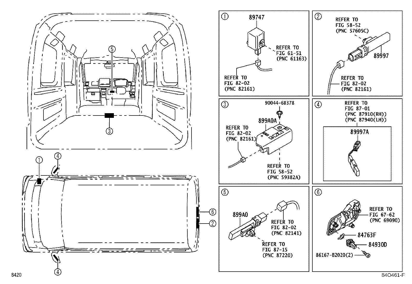 89997-B5020 ANTENNA ASSY, INDOOR ELECTRICAL KEY, NO.2 product image