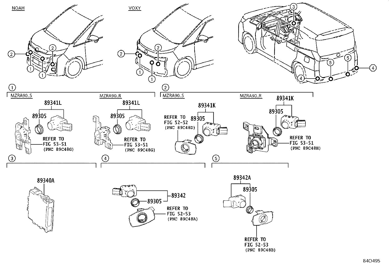 89340-V1010 COMPUTER ASSY, CLEARANCE WARNING product image