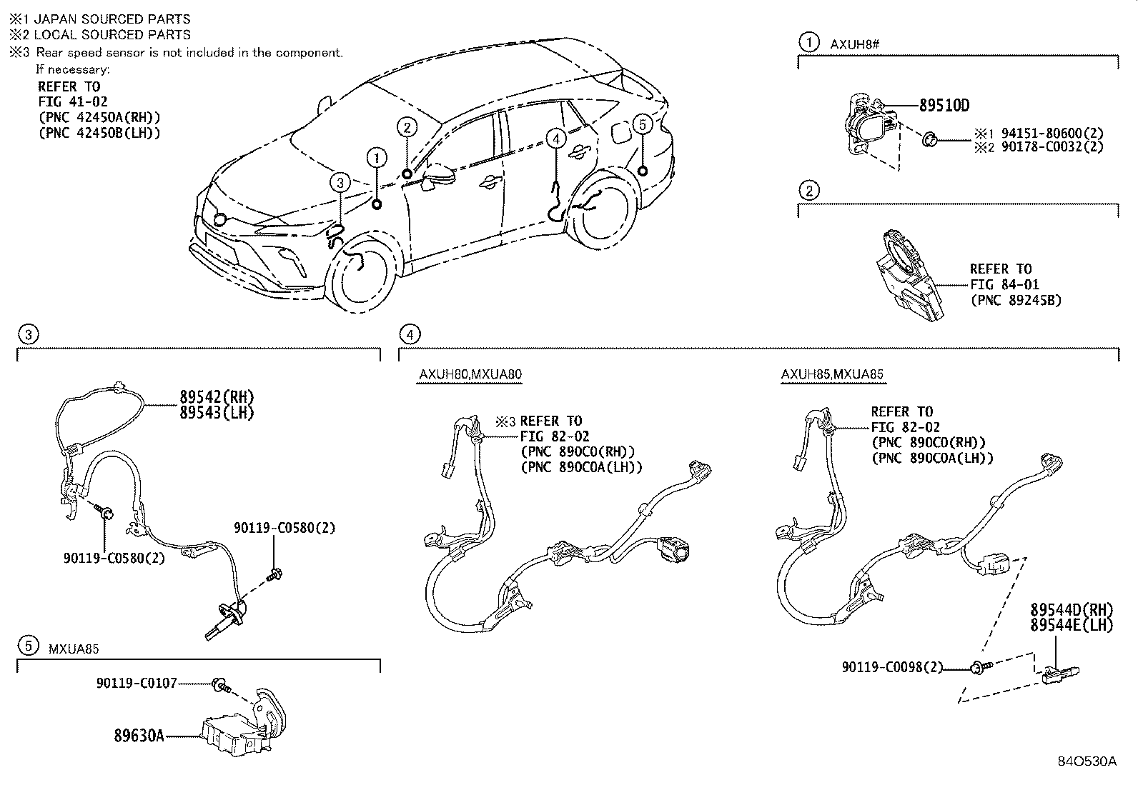 89630-48230 COMPUTER ASSY, 4WD product image