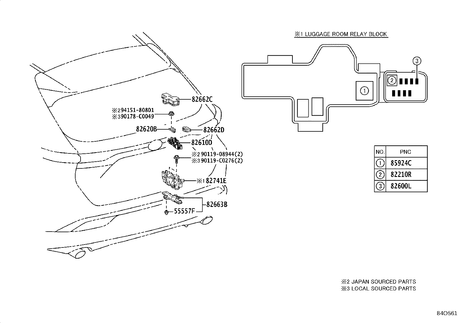 28850-0Z040 SENSOR ASSY, BATTERY STATE product image