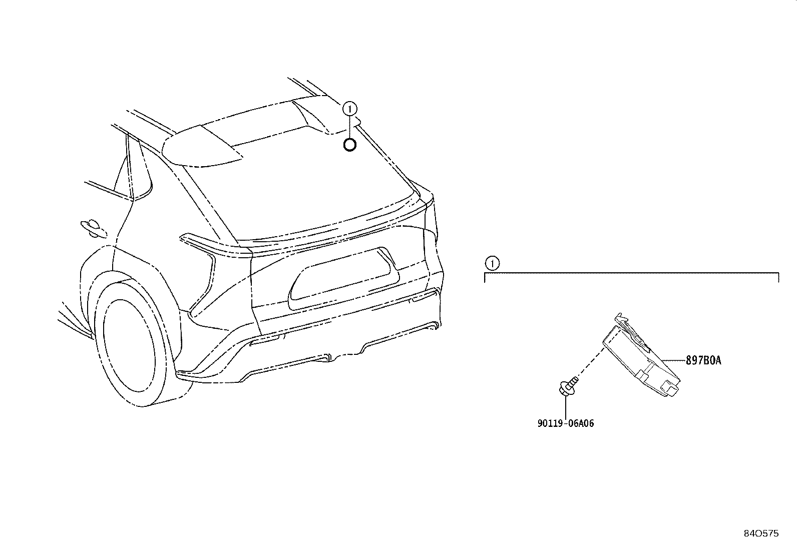 897B0-42250 RECEIVER ASSY, ELECTRICAL KEY & TPMS product image