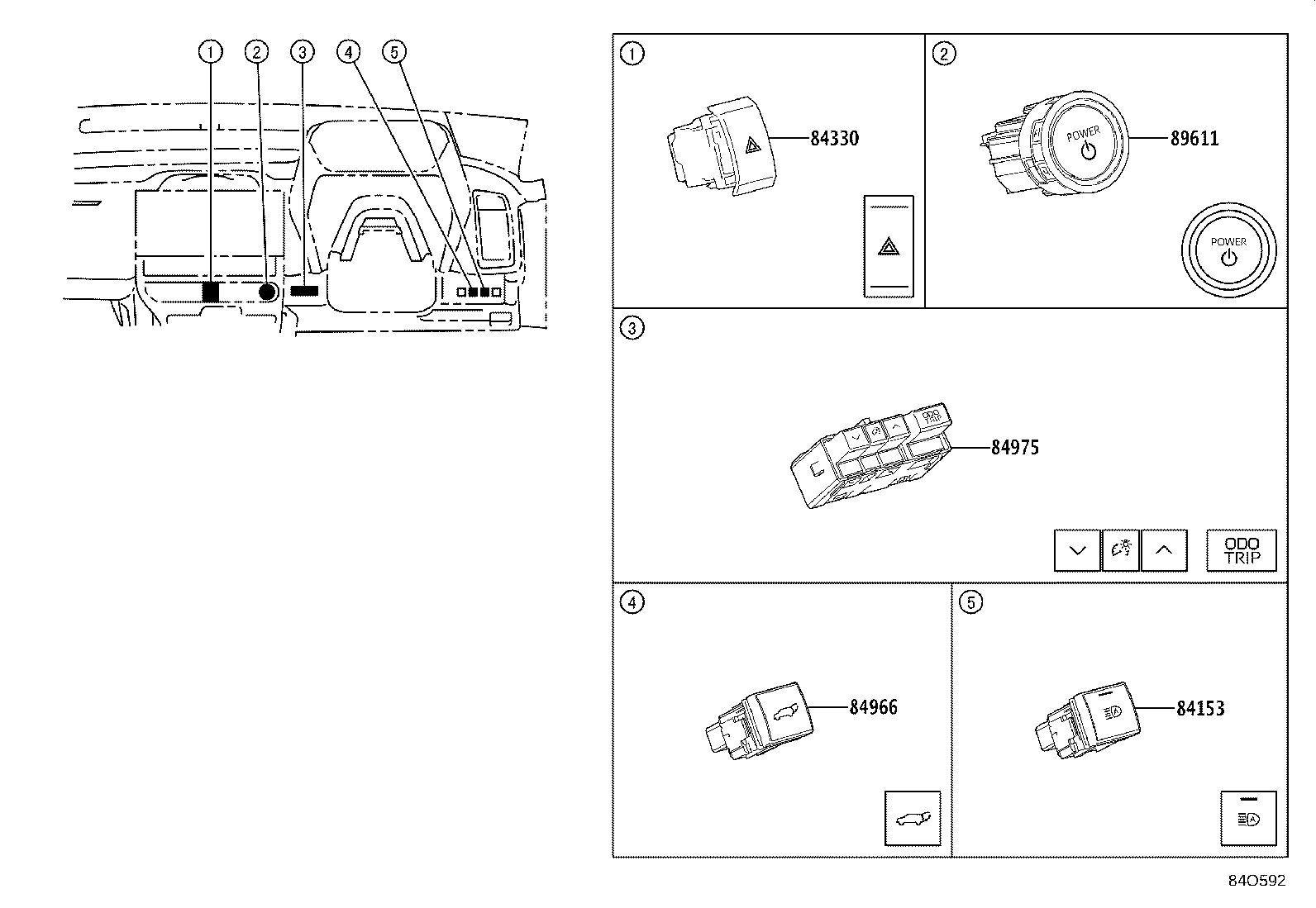 82662-42B00 COVER, RELAY BLOCK, UPPER, NO.1 product image