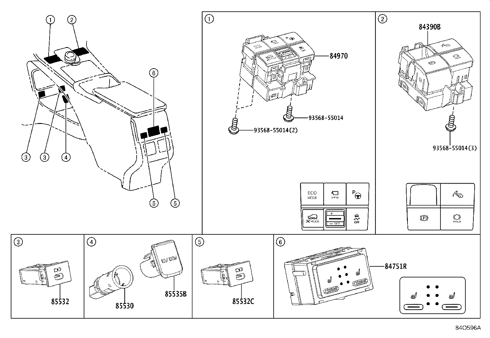 82662-42B00 COVER, RELAY BLOCK, UPPER, NO.1 product image