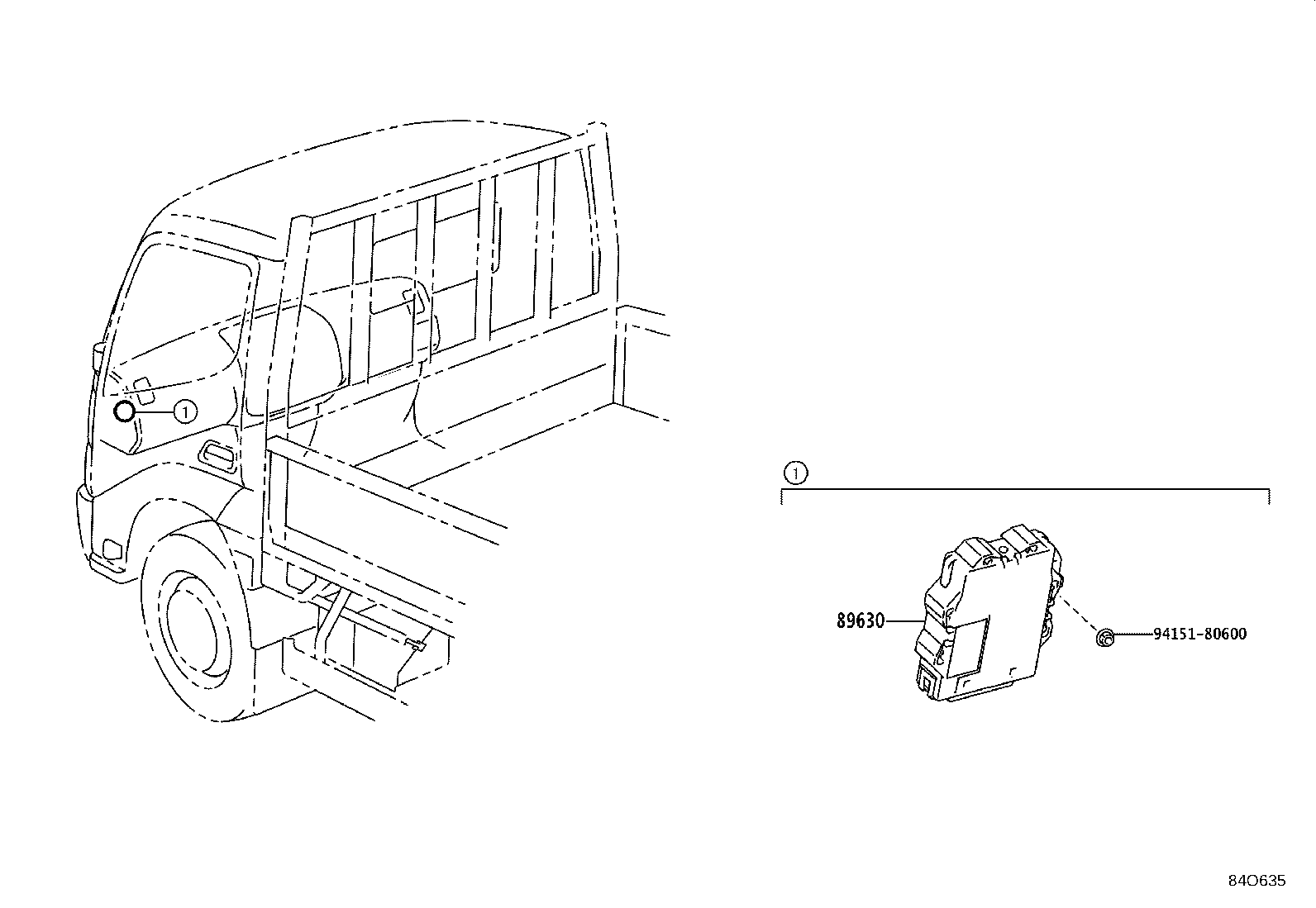 89540-37200 COMPUTER ASSY, SKID CONTROL product image