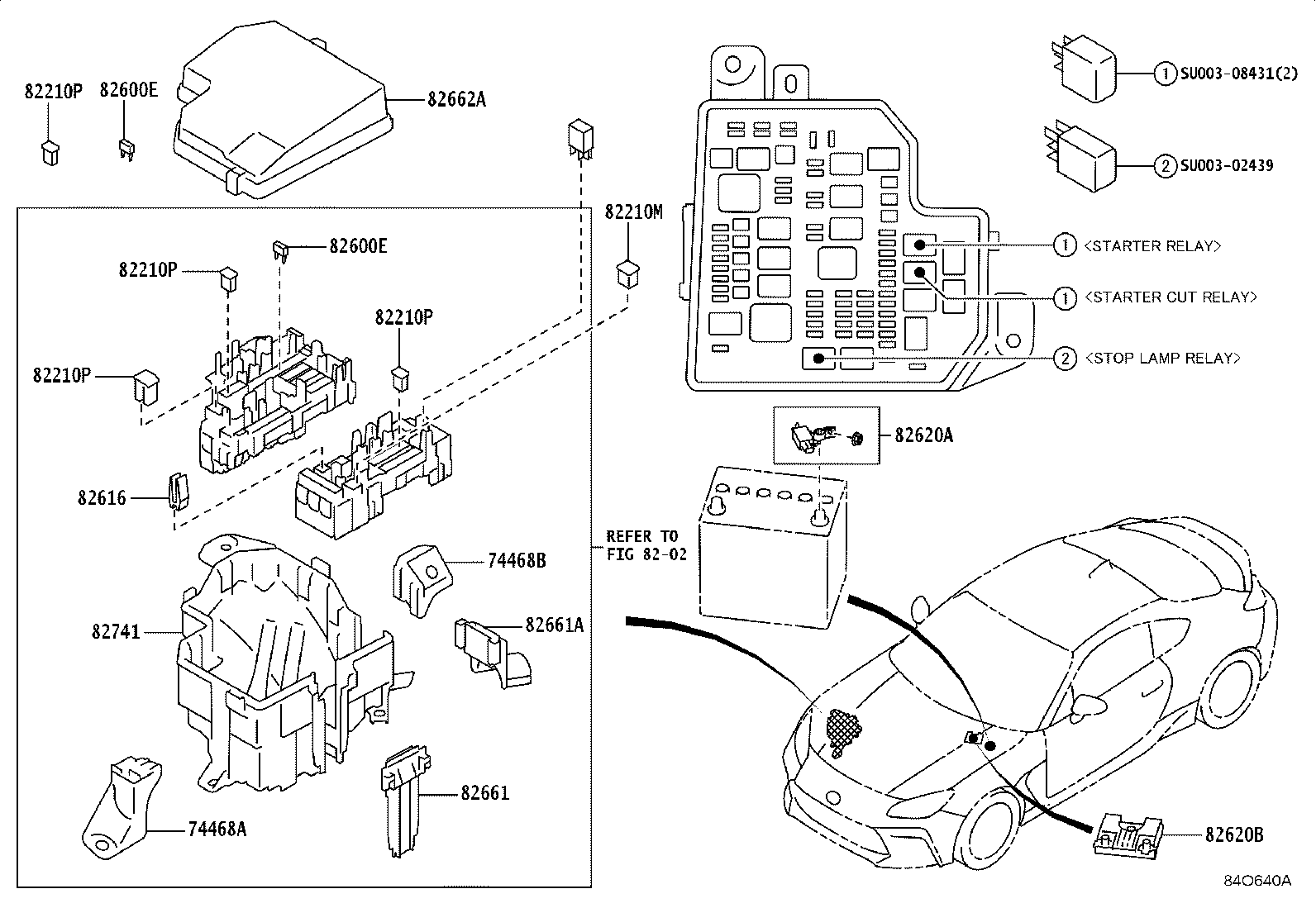 SU003-10554 BRACKET,WIRING HARNESS CLAMP product image