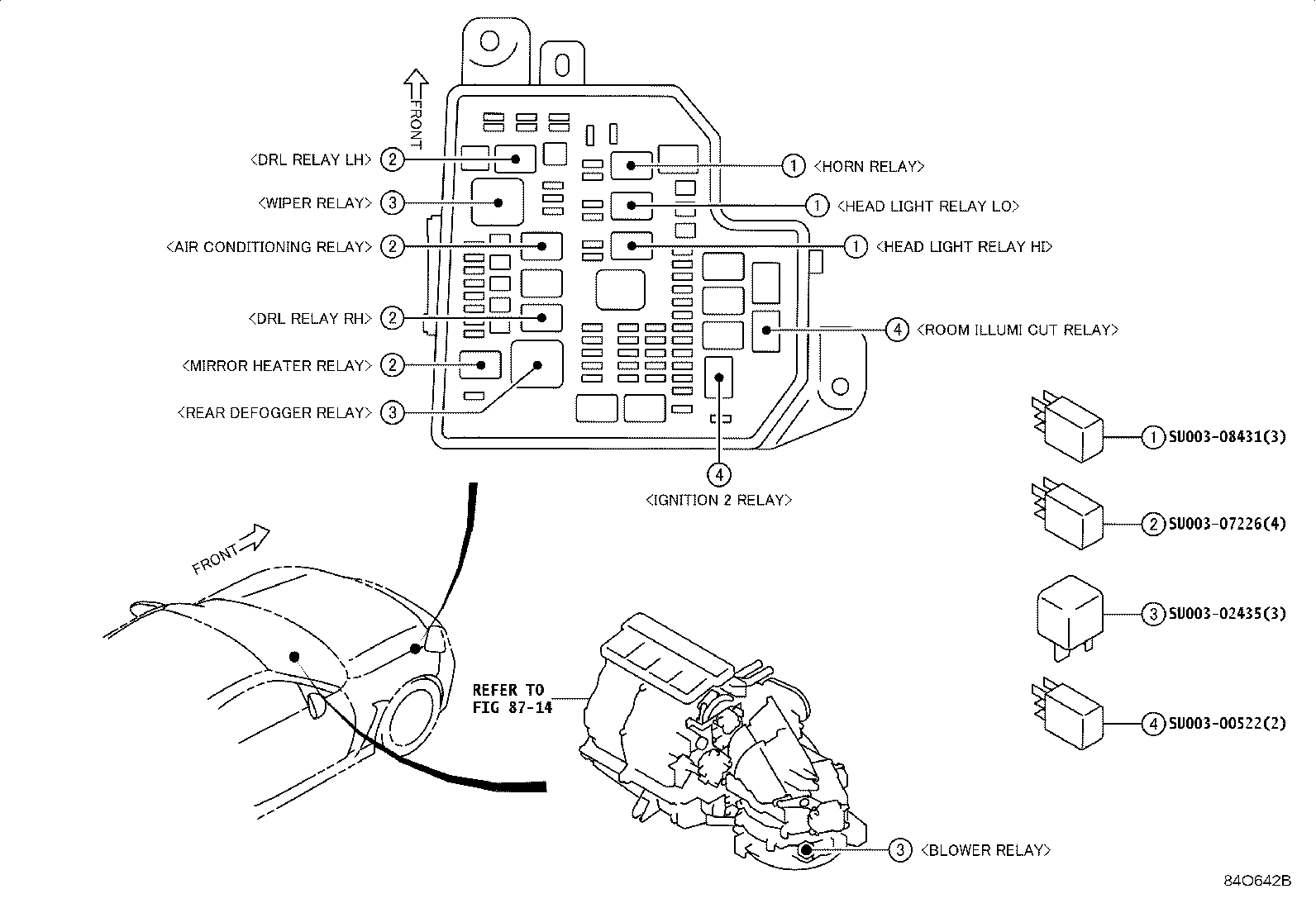 SU003-10554 BRACKET,WIRING HARNESS CLAMP product image
