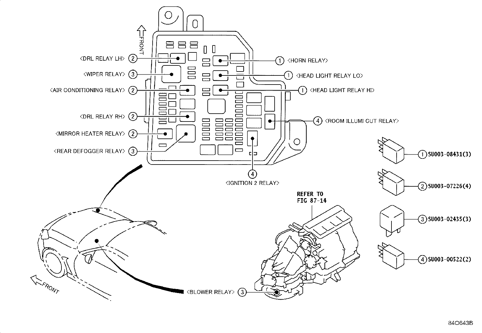 SU003-10554 BRACKET,WIRING HARNESS CLAMP product image