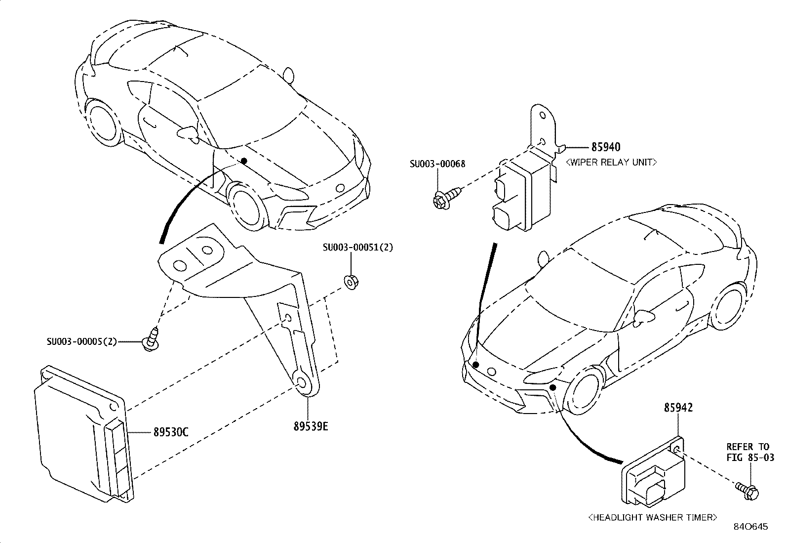 SU003-10554 BRACKET,WIRING HARNESS CLAMP product image
