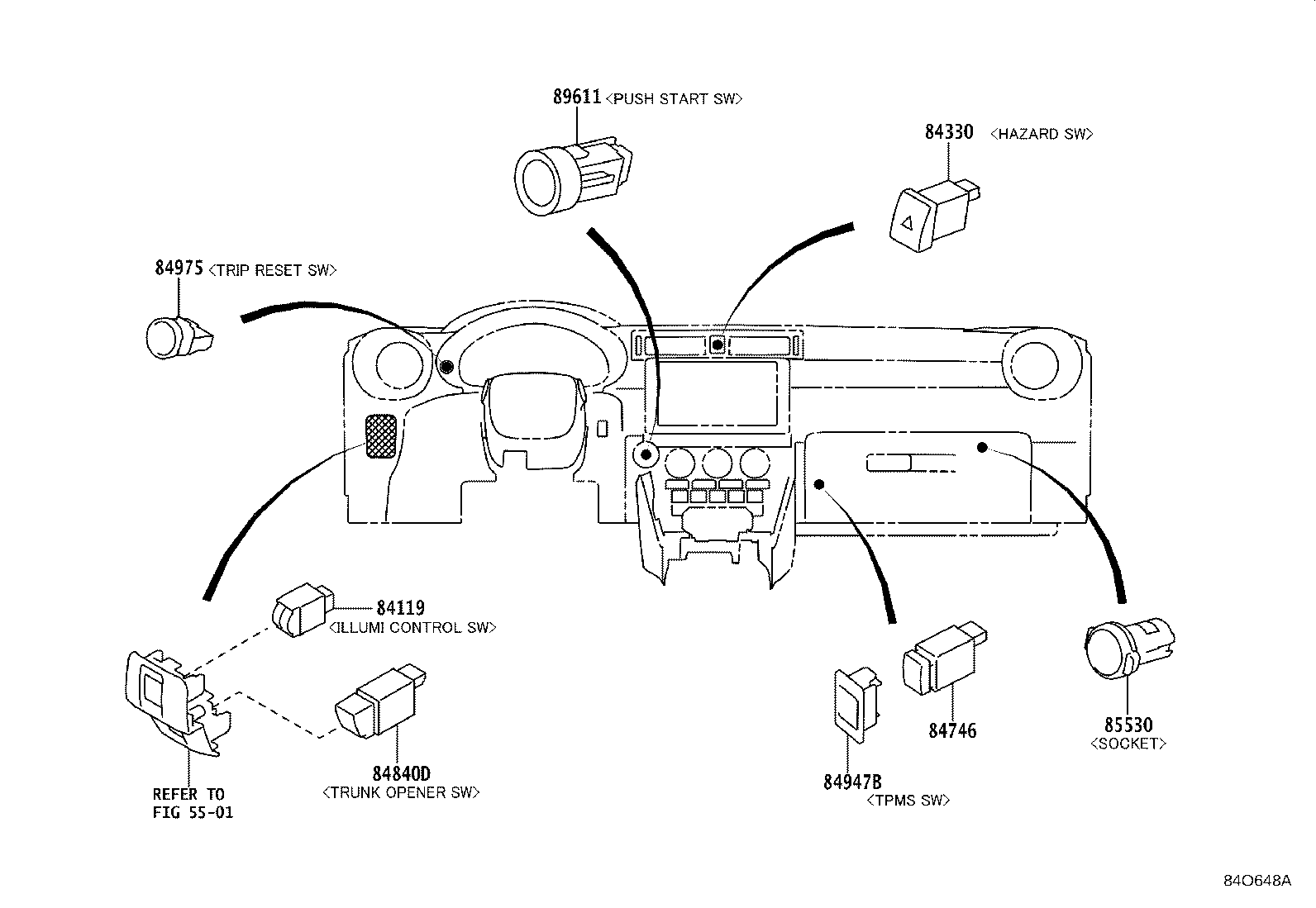SU003-10554 BRACKET,WIRING HARNESS CLAMP product image