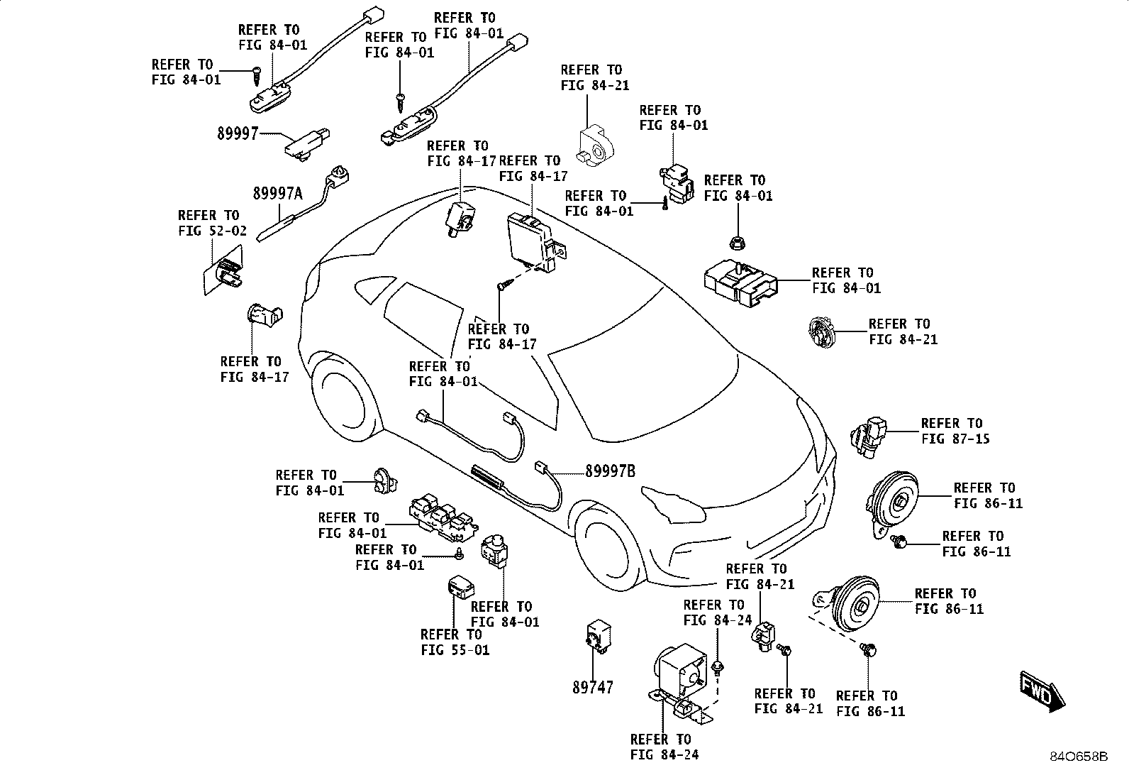 899A0-WC003 ANTENNA, ELECTRICAL KEY, NO.2 product image