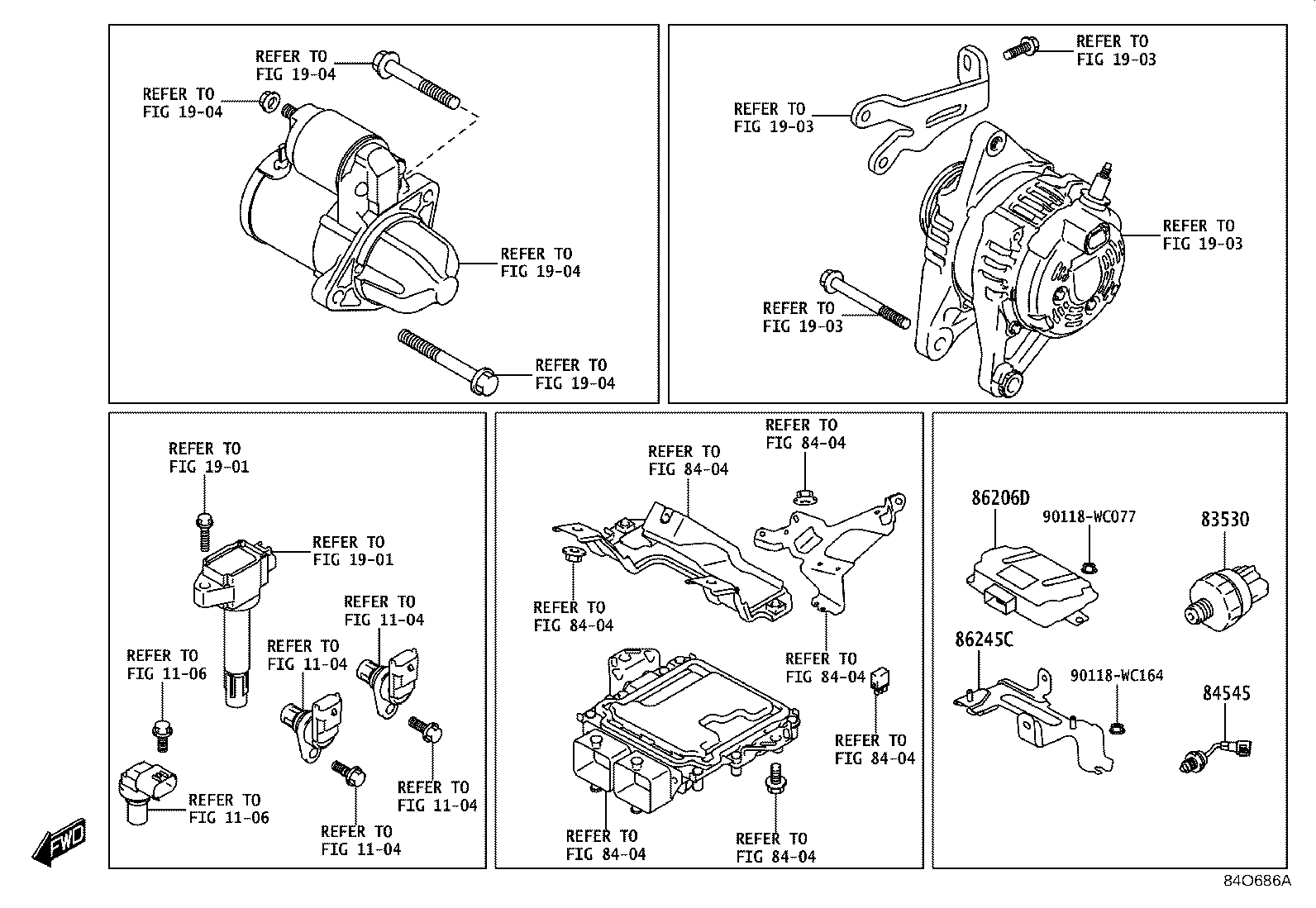 82611-WC021 COVER, RELAY BLOCK, UPPER, NO.1 product image
