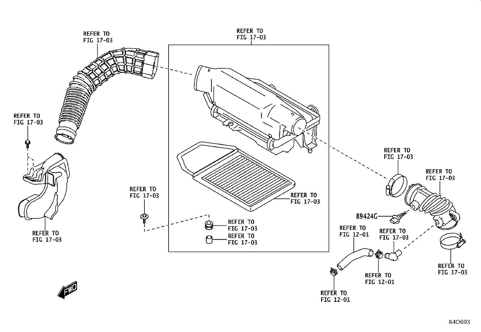 84140-WC024 SWITCH ASSY, HEADLAMP DIMMER product image