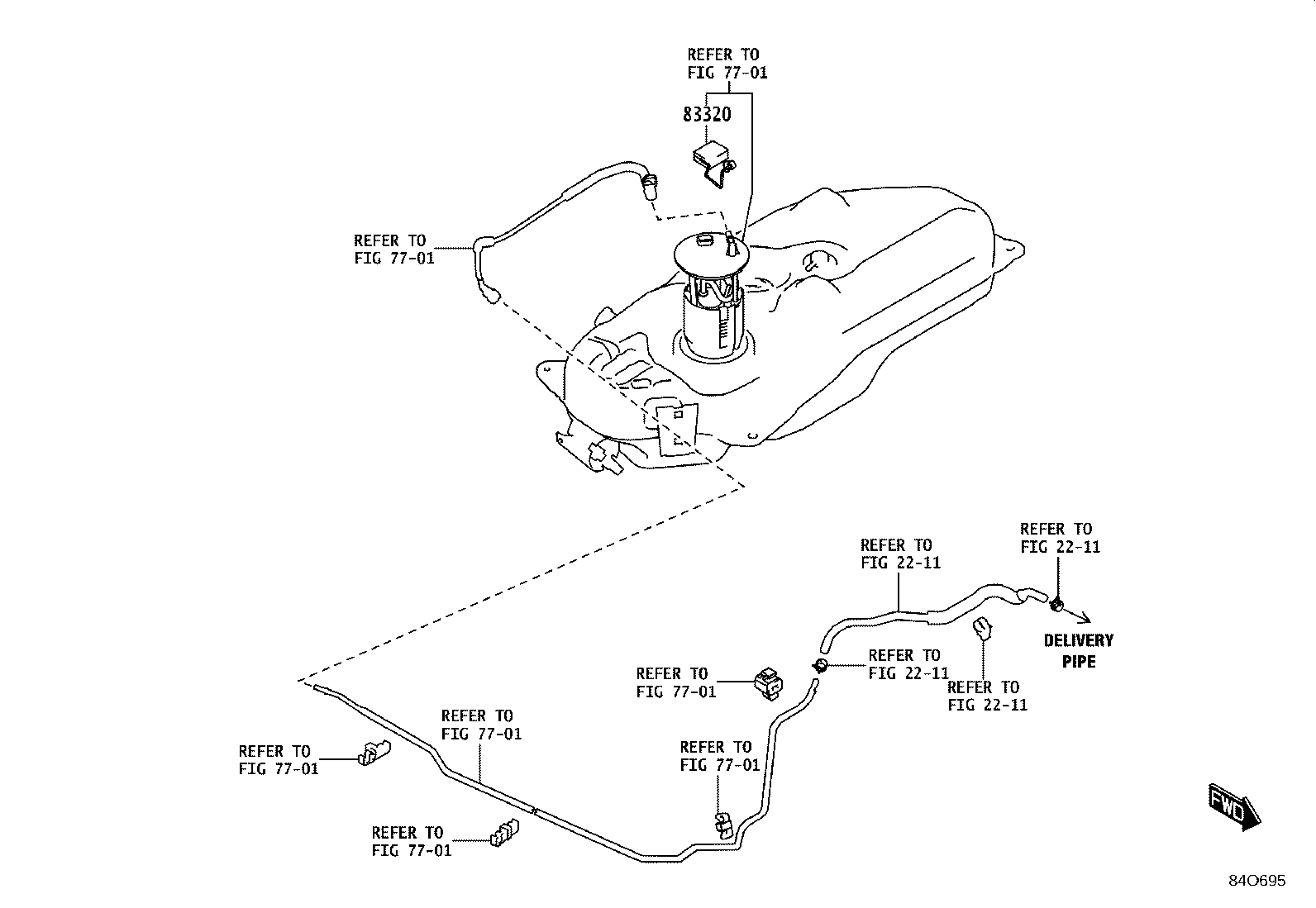 84140-WC024 SWITCH ASSY, HEADLAMP DIMMER product image