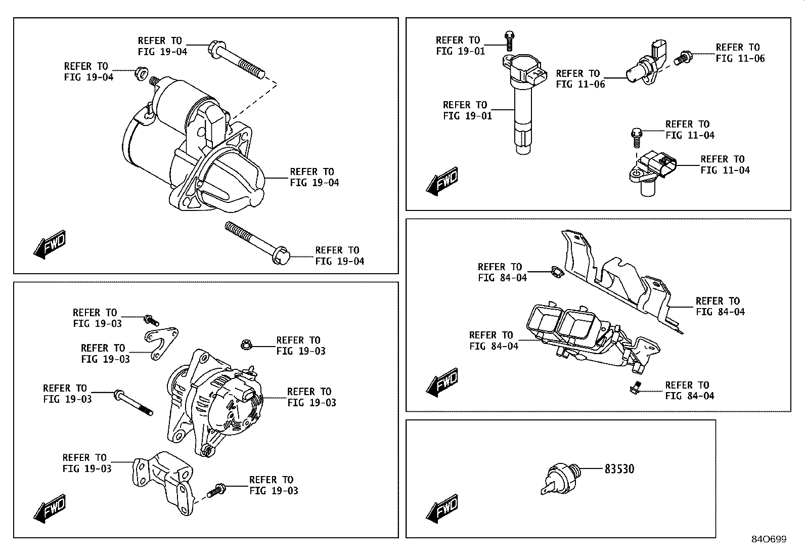 84140-WC024 SWITCH ASSY, HEADLAMP DIMMER product image