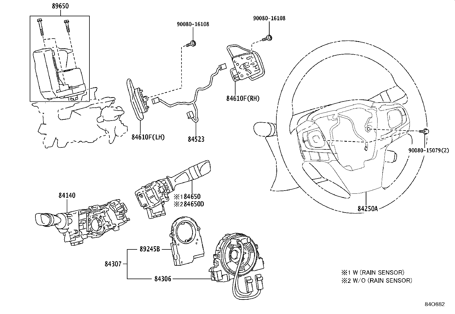 82720-07110 BLOCK ASSY, ENGINE ROOM JUNCTION product image
