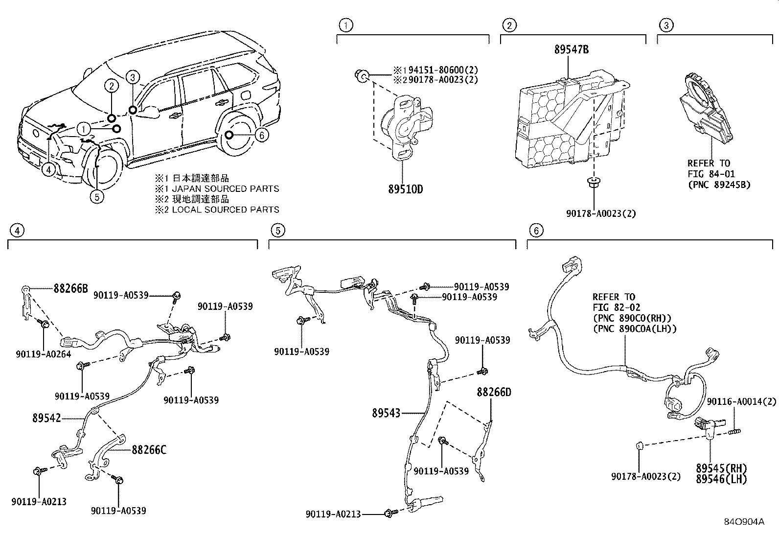 Thumbnail 2 for 89543-0C050