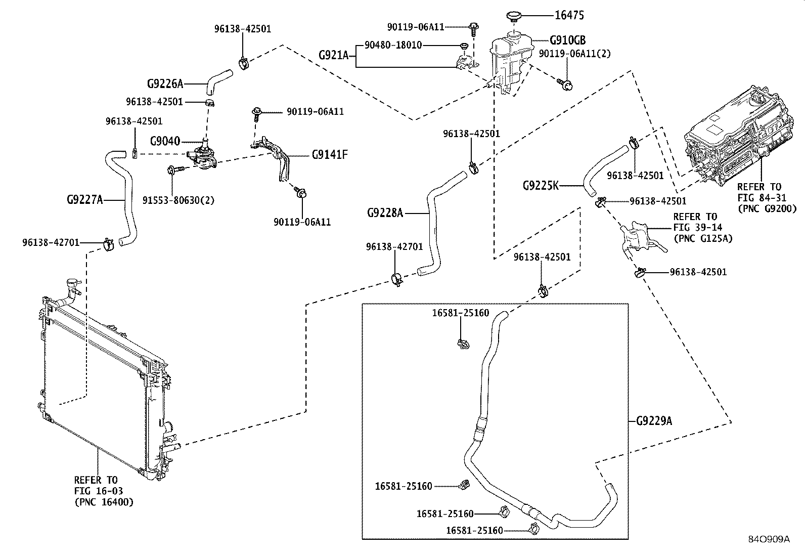 Toyota G9040-48050 INVERTER WATER PUMP ASSY(W/MOTOR)