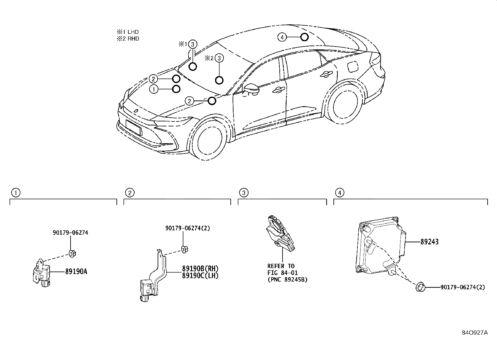 89190-30090 SENSOR ASSY, ACCELERATION product image