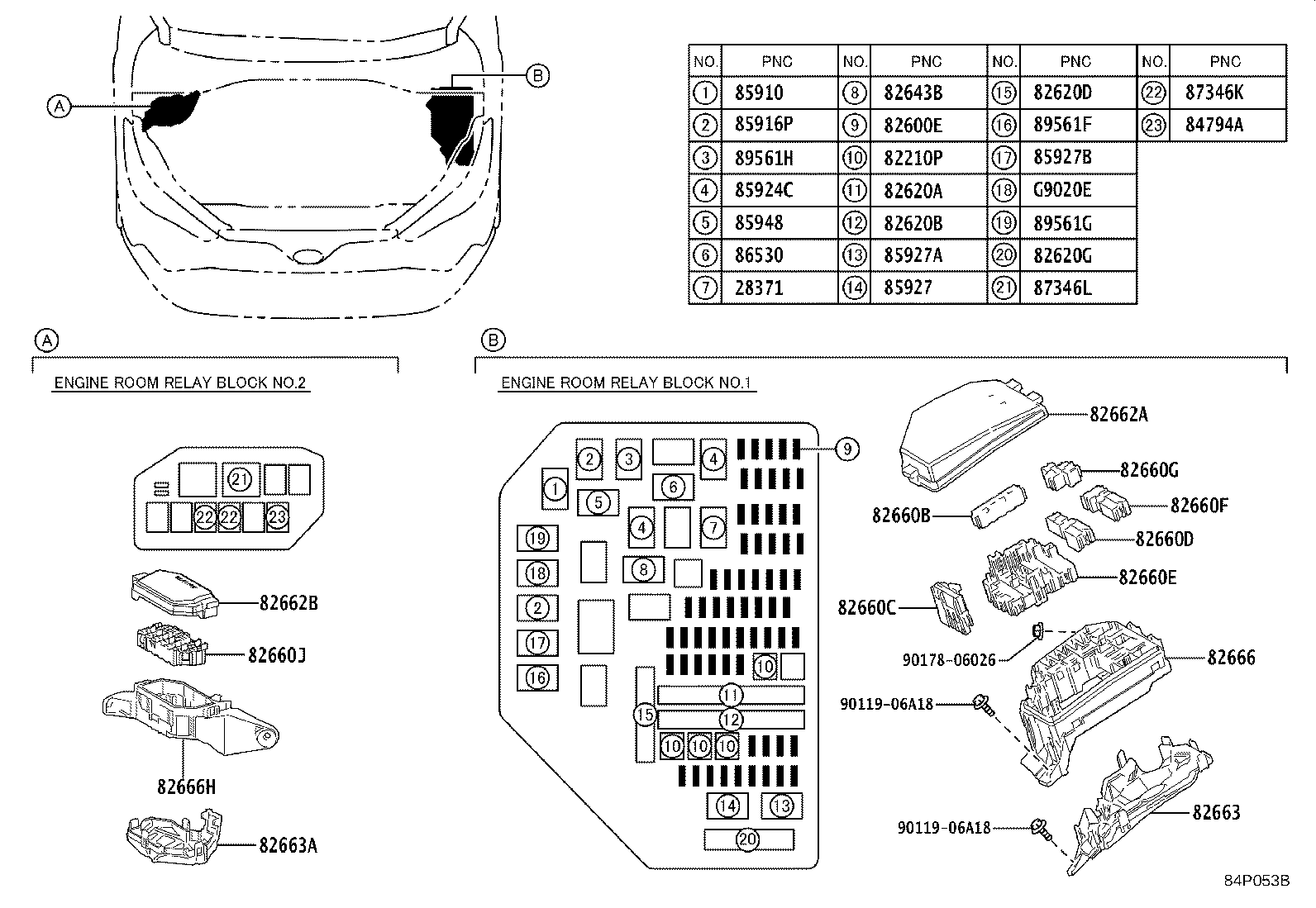 28859-24040 HOLDER, BATTERY CURRENT SENSOR product image