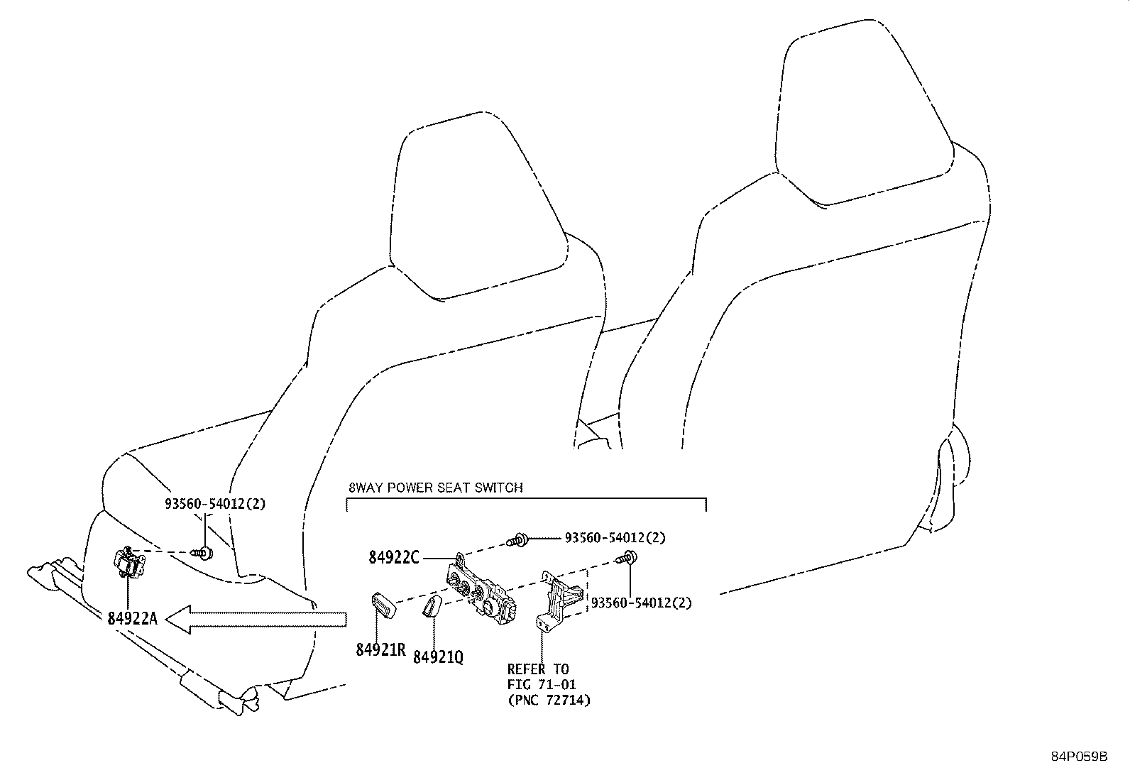 28859-24040 HOLDER, BATTERY CURRENT SENSOR product image
