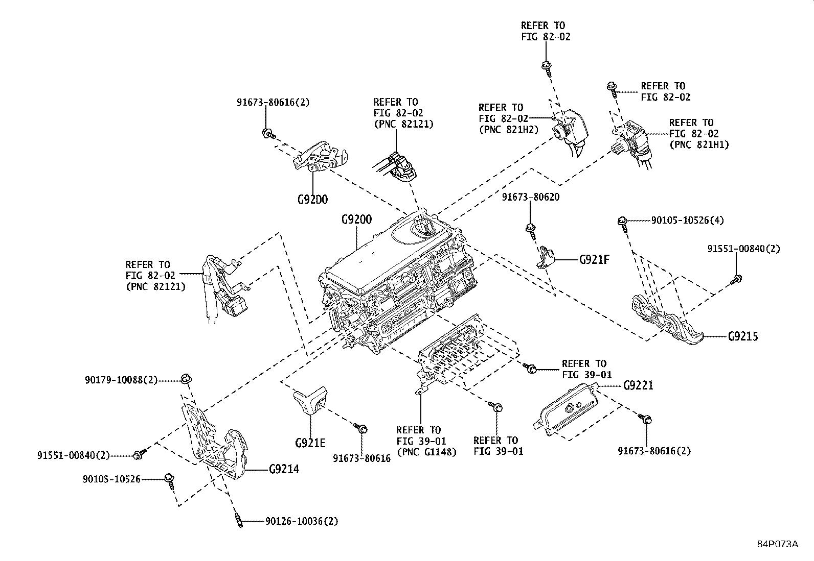 Toyota G92A0-76100 INVERTER ASSY, HYBRID MOTOR CONTROL