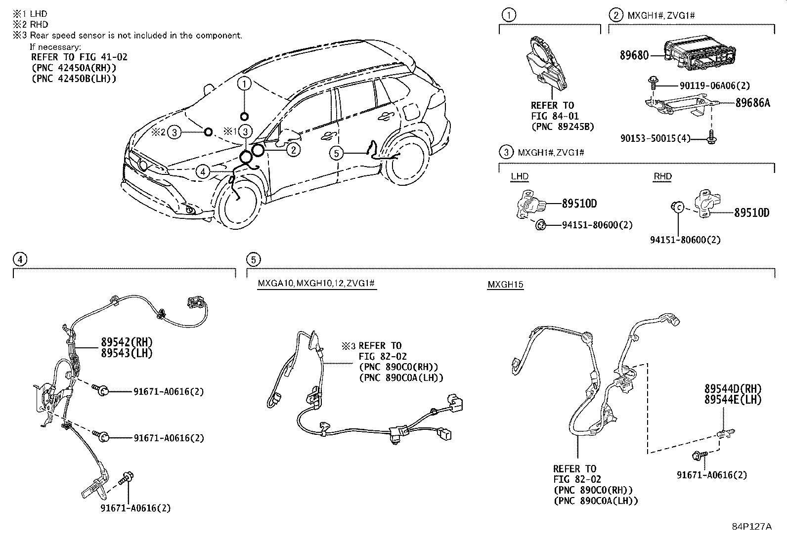 89686-12010 BRACKET, BRAKE CONTROL POWER SUPPLY, NO.1 product image