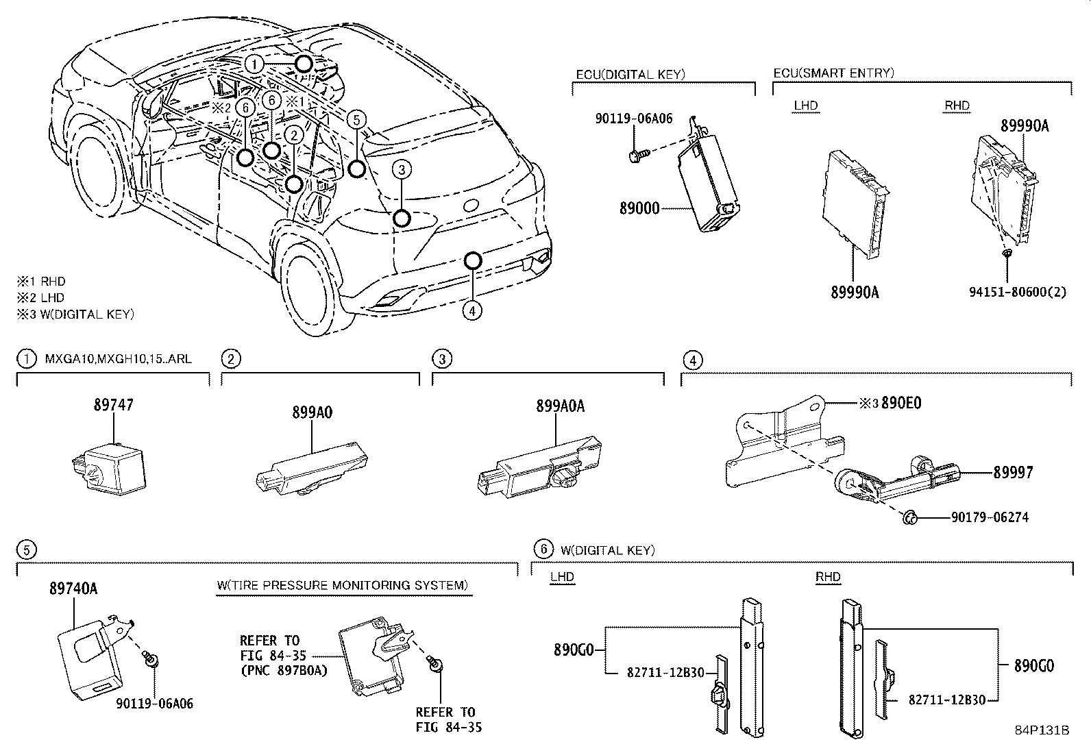 899H0-16210 COMPUTER ASSY, SMART KEY product image