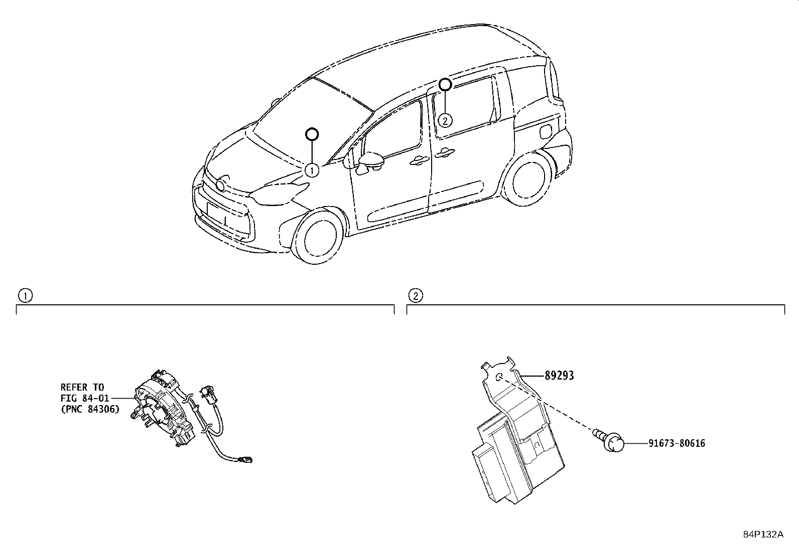 89293-52040 COMPUTER, SUSPENSION CONTROL product image