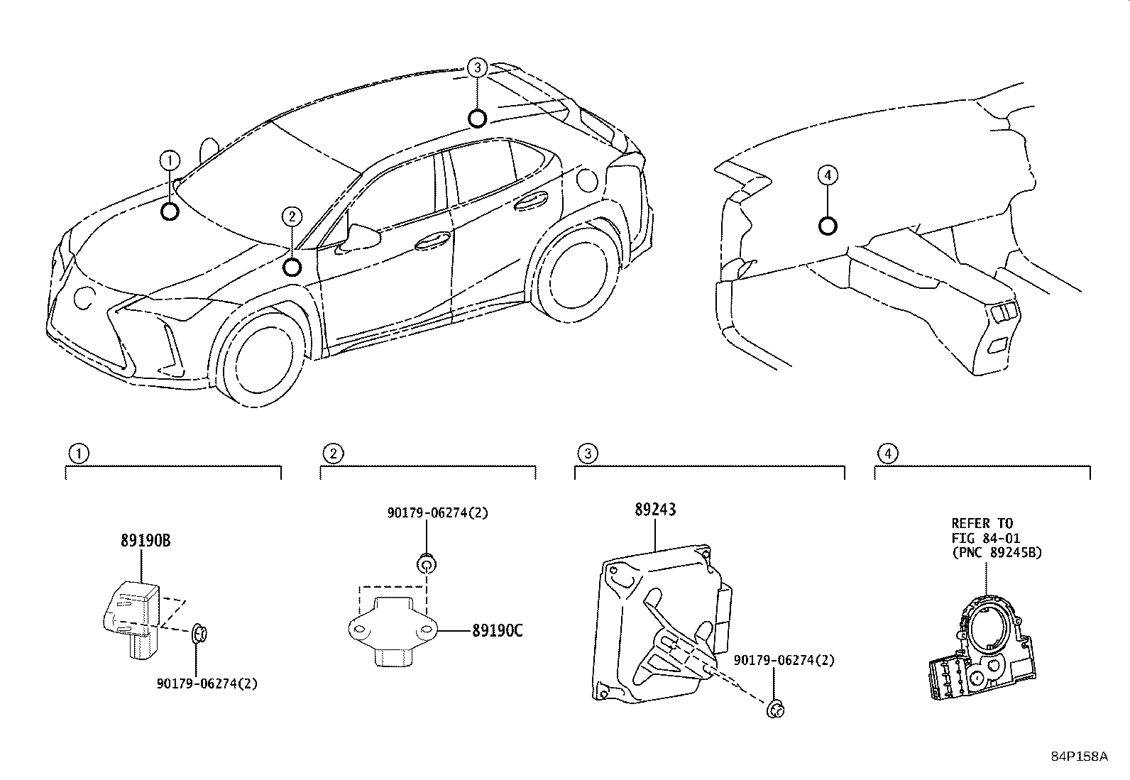 Toyota 89243-76020 COMPUTER, ABSORBER CONTROL