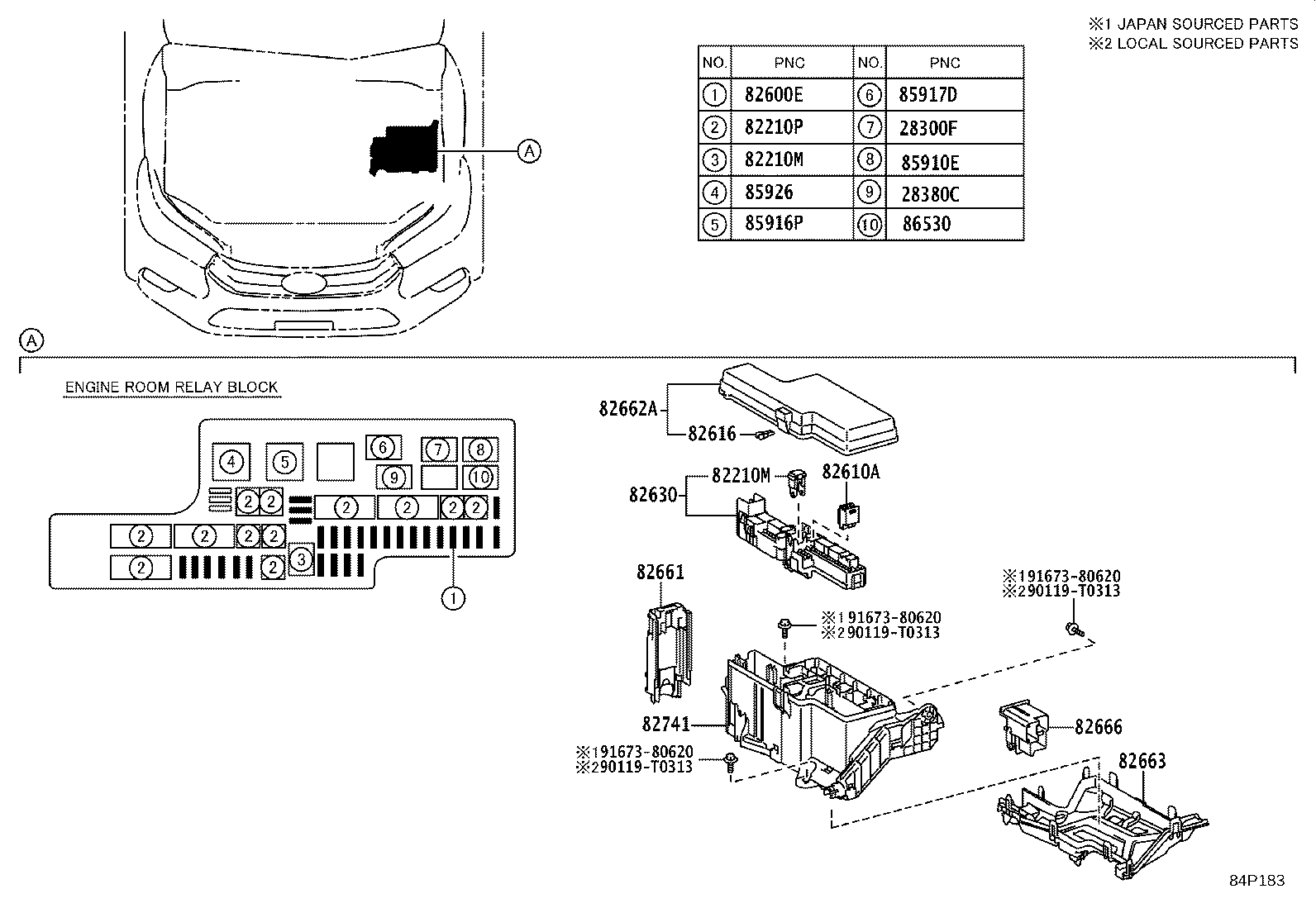 84306-0K200 CABLE SUB-ASSY, SPIRAL product image
