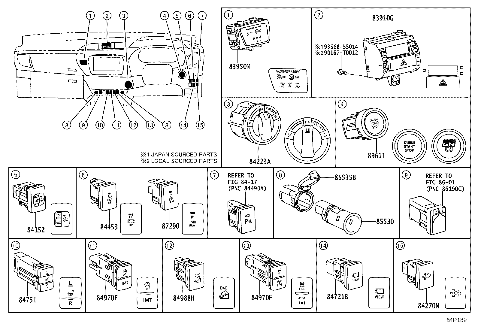 84306-0K200 CABLE SUB-ASSY, SPIRAL product image