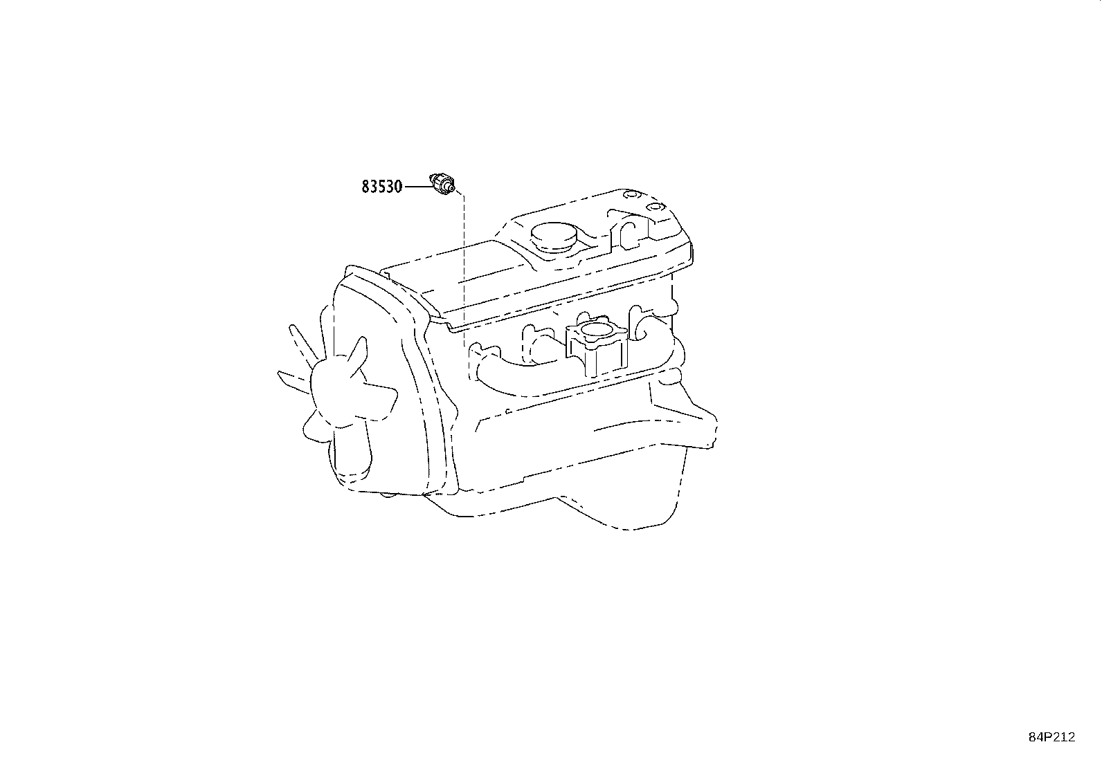 84306-0K270 CABLE SUB-ASSY, SPIRAL product image