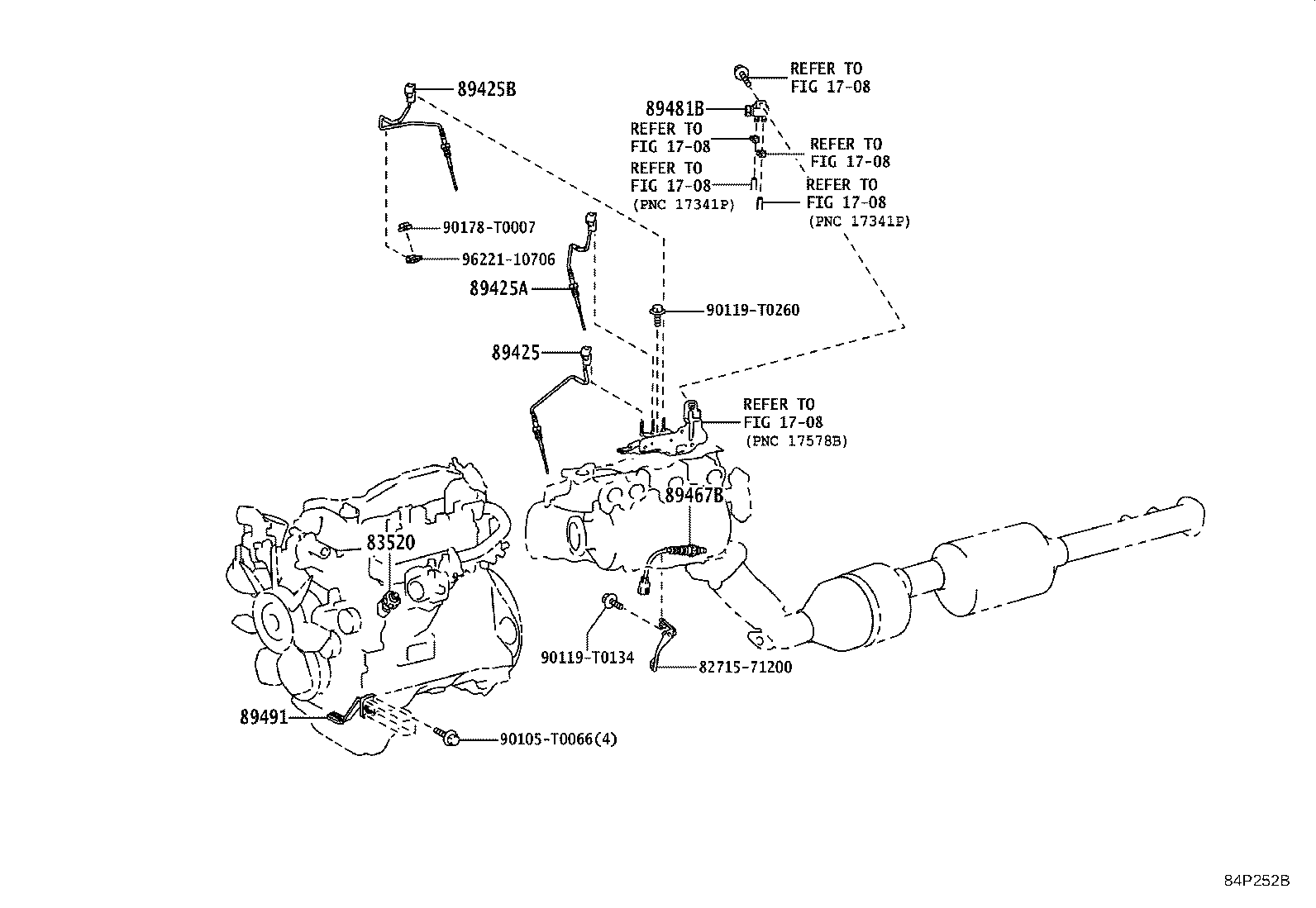 84308-0K050 CABLE SUB-ASSY, SPIRAL product image