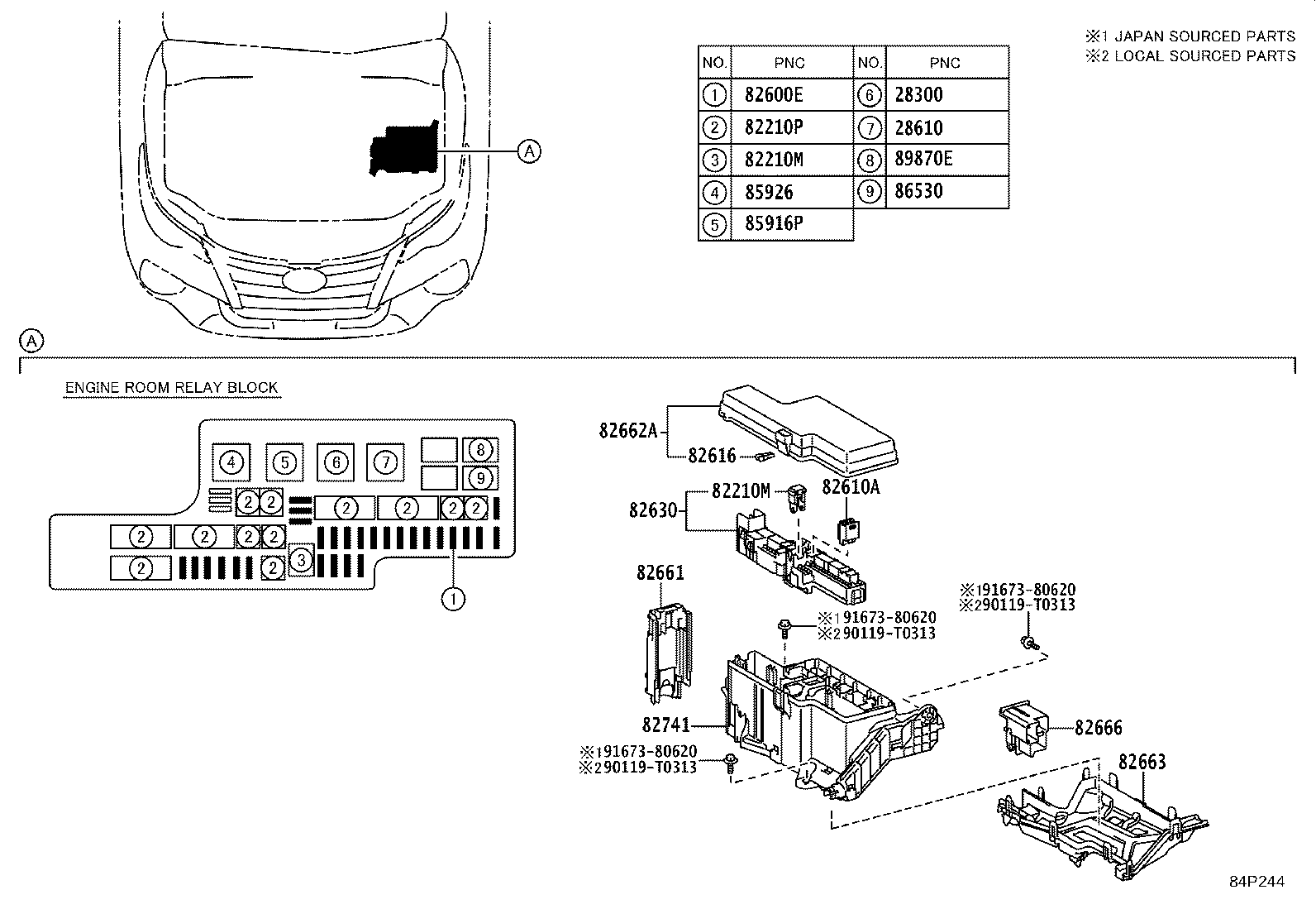 84308-0K050 CABLE SUB-ASSY, SPIRAL product image