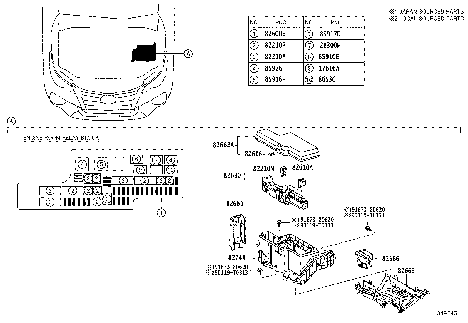 84308-0K050 CABLE SUB-ASSY, SPIRAL product image