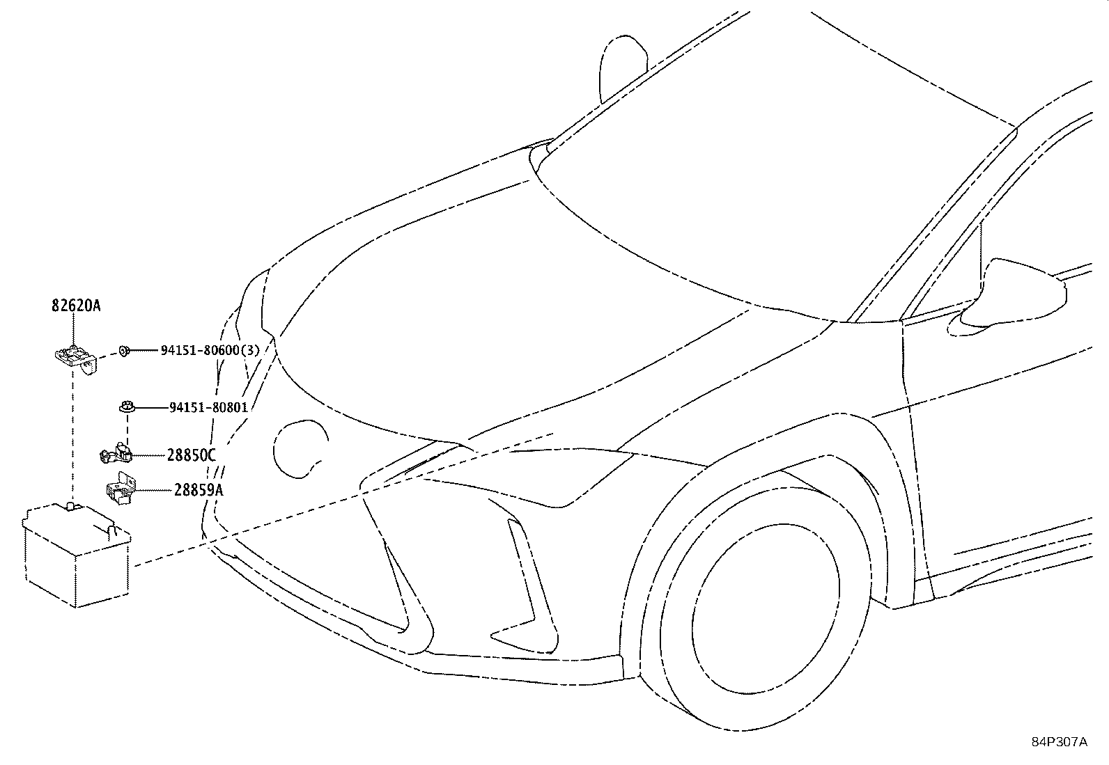 28911-24020 Toyota Reference Part product image