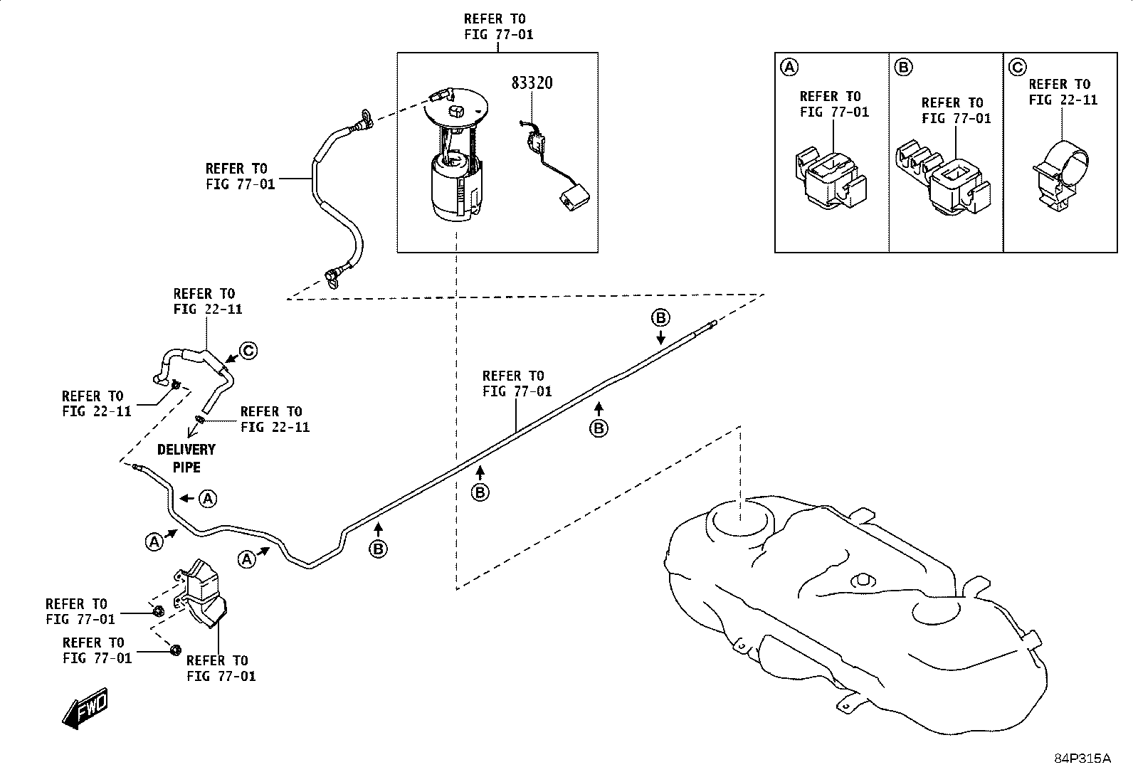 83320-WC006 GAGE ASSY, FUEL SENDER product image