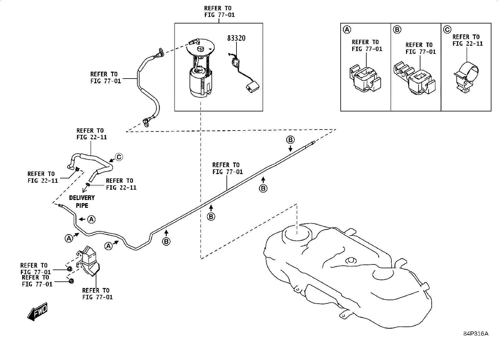 83320-WC006 GAGE ASSY, FUEL SENDER product image