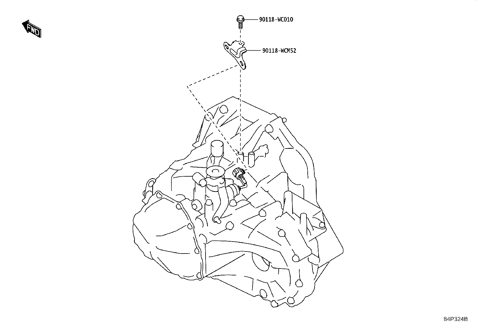 82611-WC024 COVER, FUSE BLOCK product image