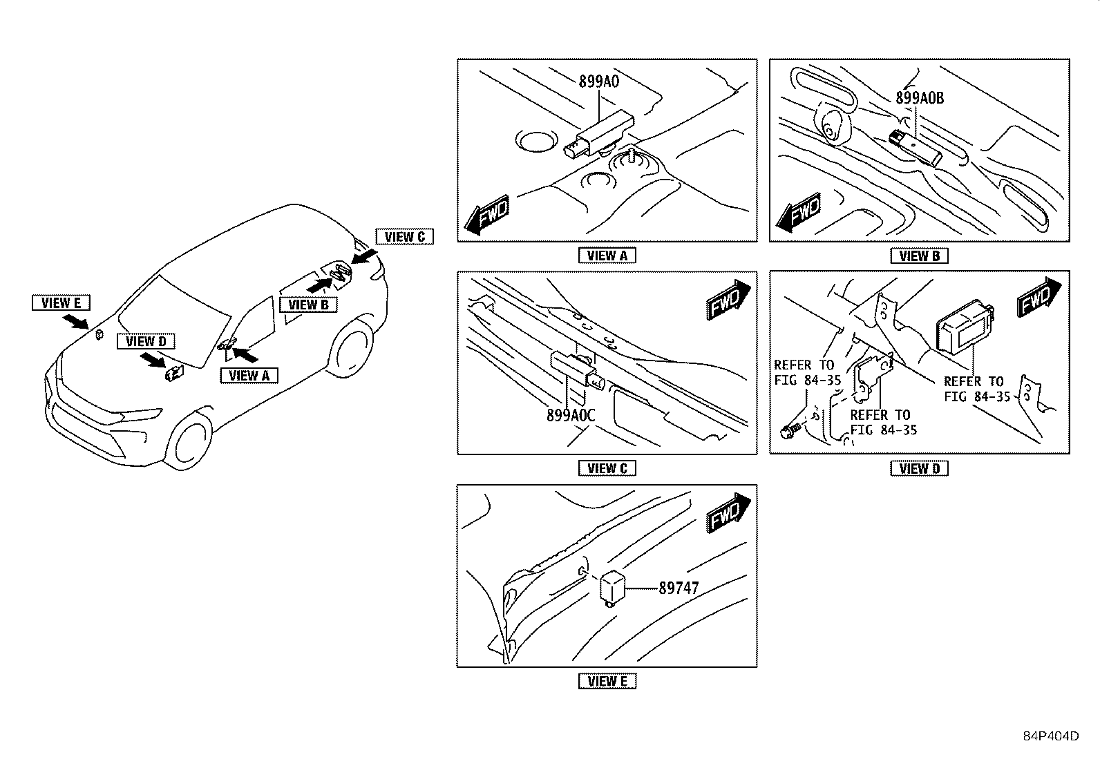 899A0-WC004 ANTENNA, ELECTRICAL KEY product image