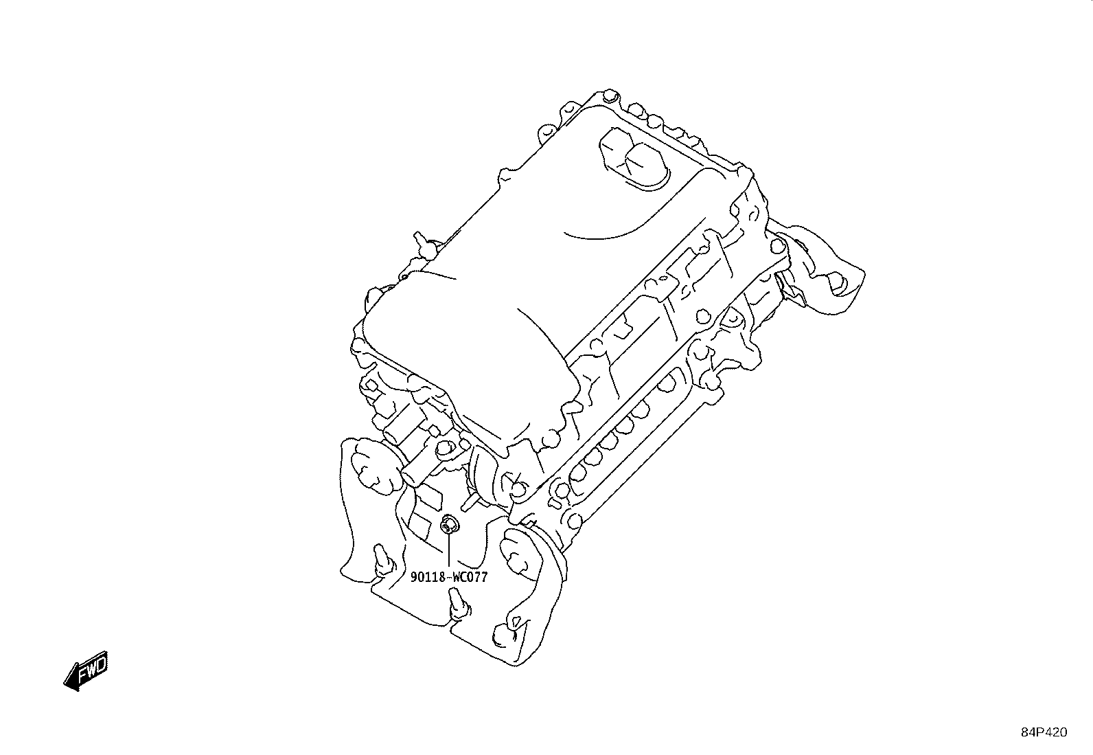 G9214-0J010 BRACKET, INVERTER, NO.1 product image