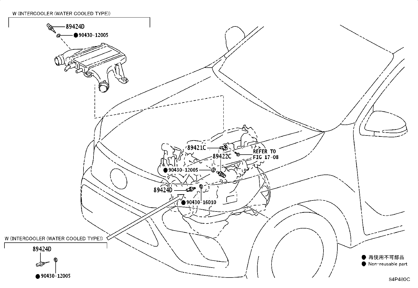 Toyota 89661-FB100 COMPUTER, ENGINE CONTROL
