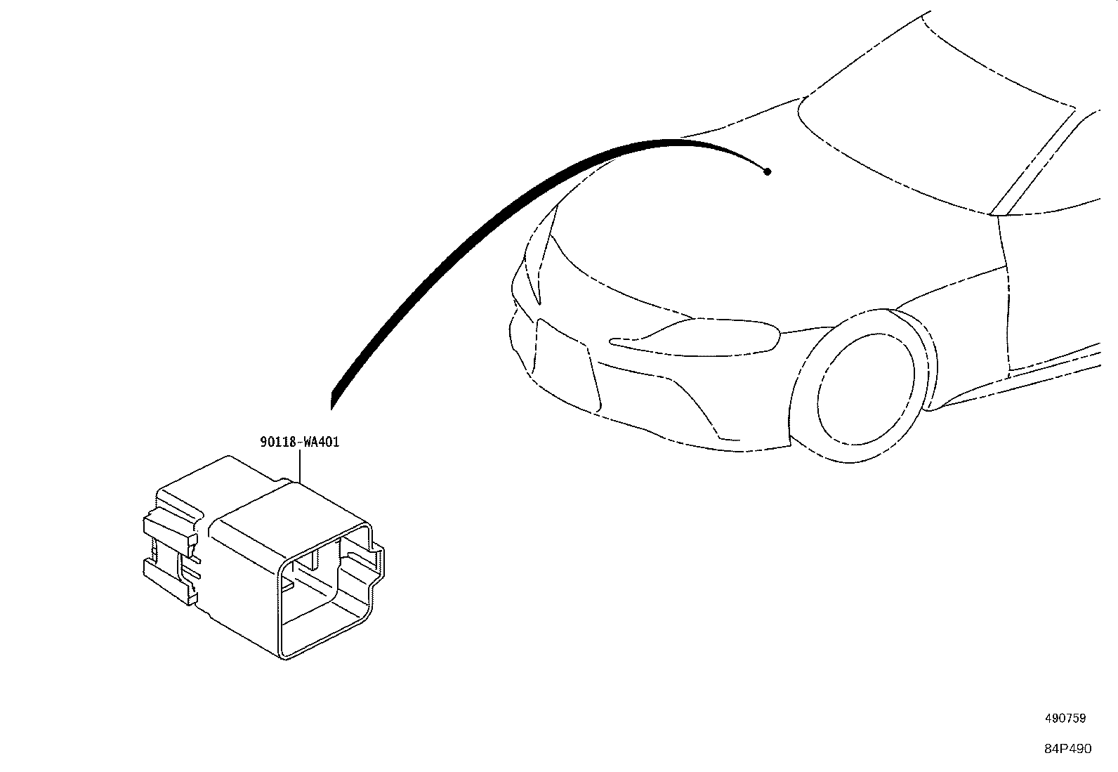 89710-WAA09 COMPUTER ASSY, POSITION CONTROL product image