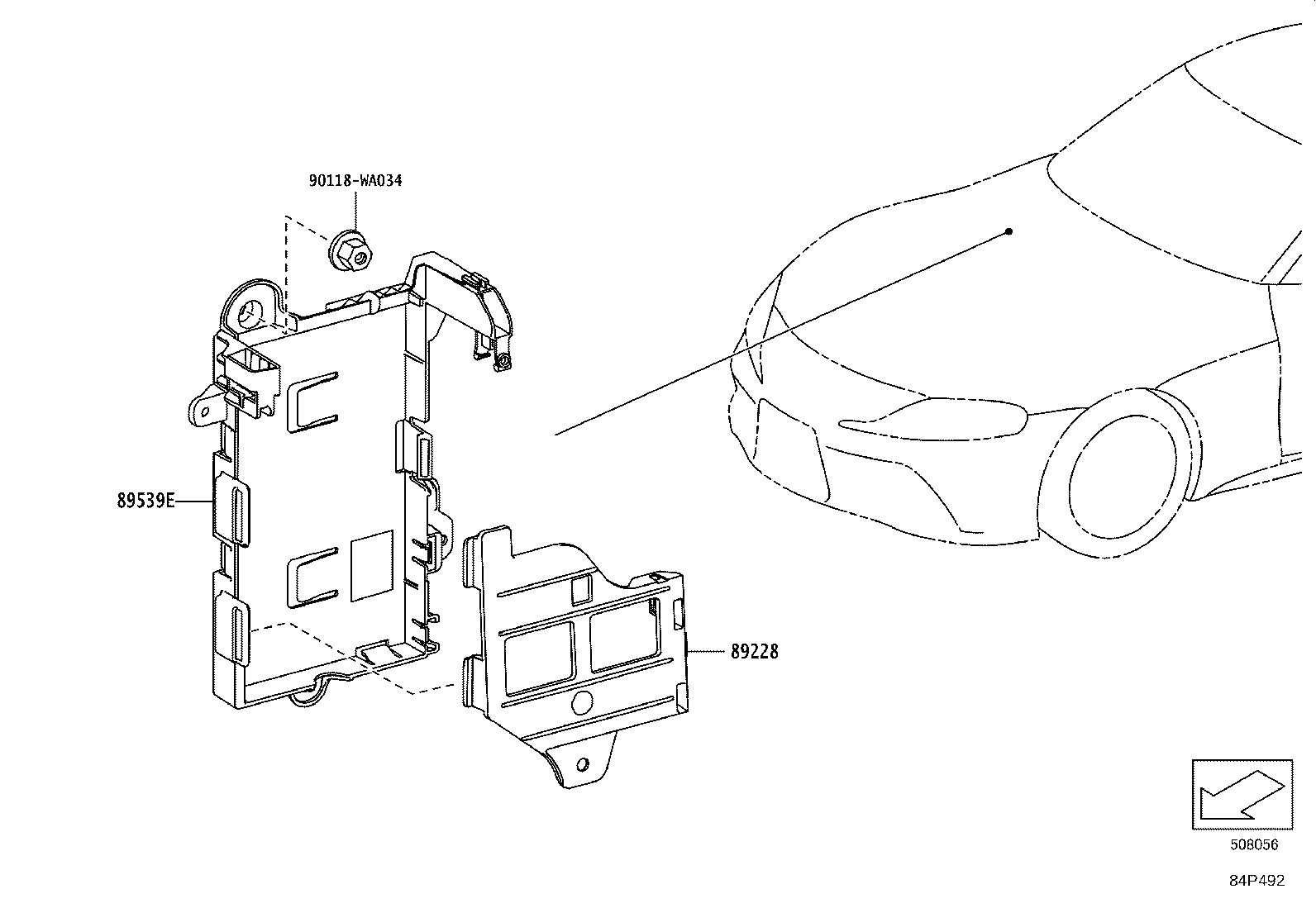89710-WAA09 COMPUTER ASSY, POSITION CONTROL product image