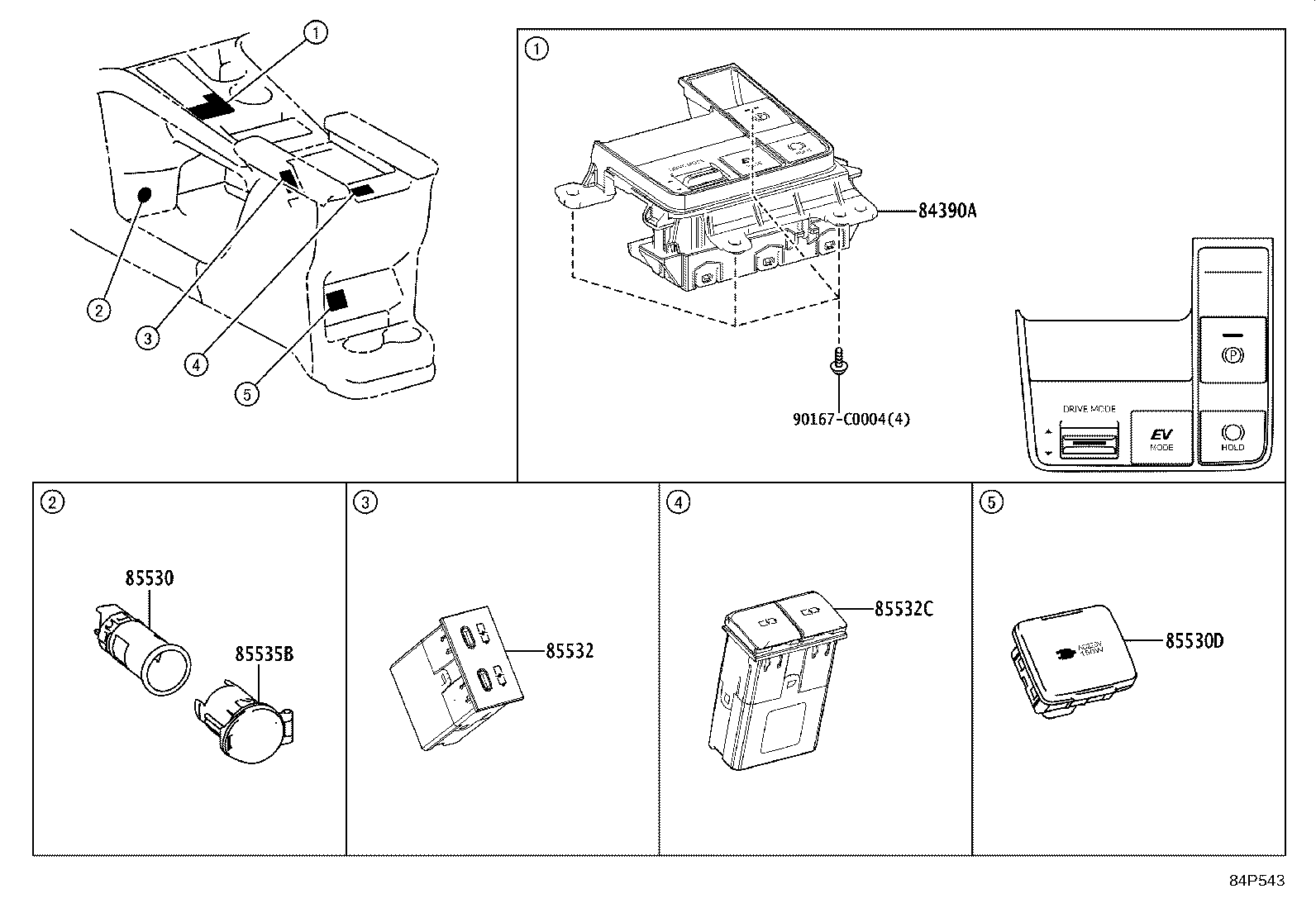 75865-08030 Toyota Reference Part product image