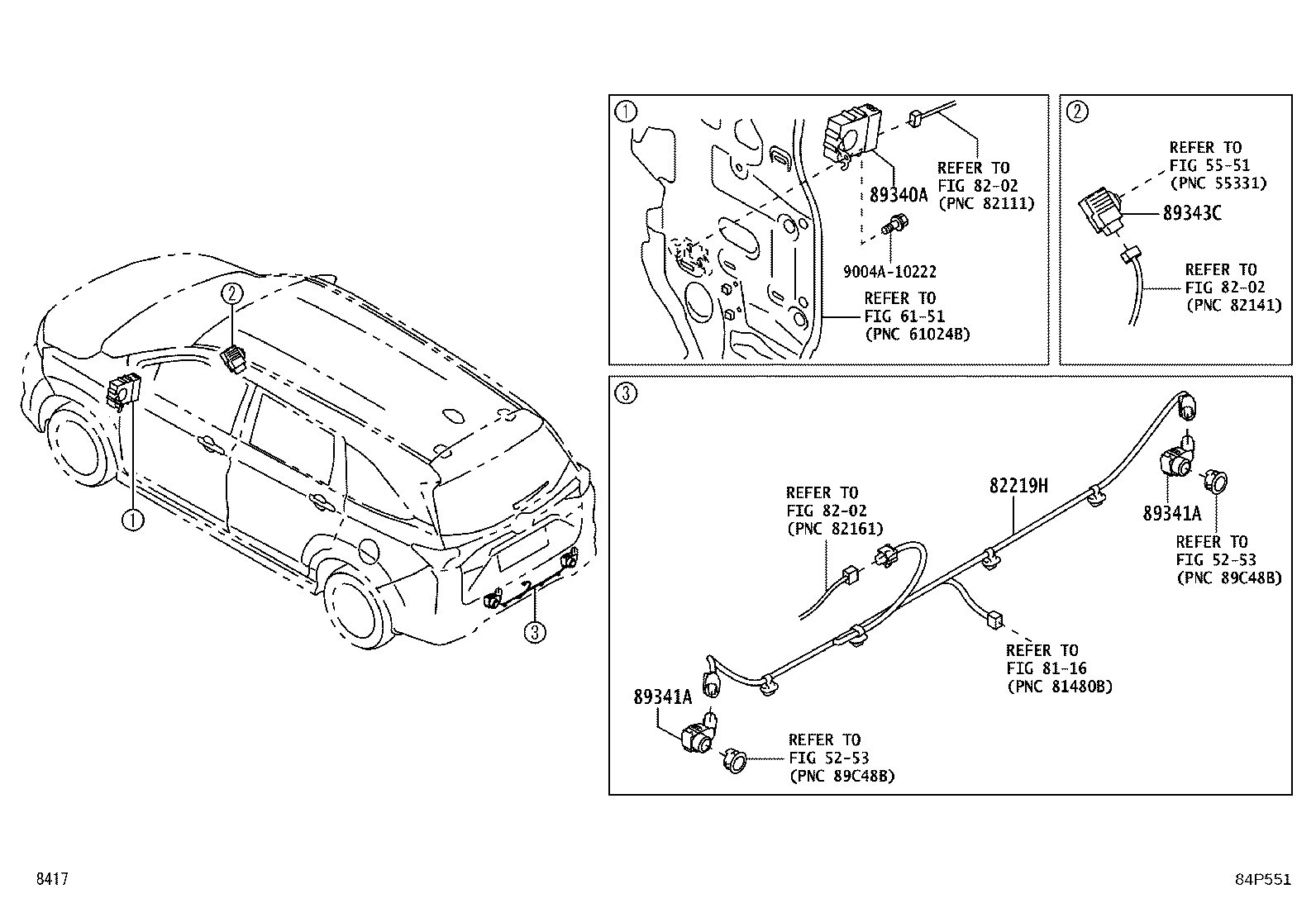 82219-BZ070 WIRE, SENSOR product image