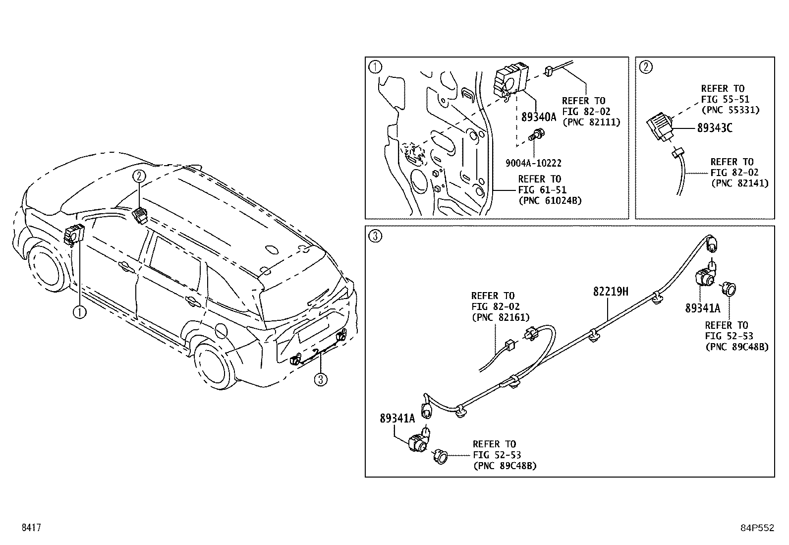 82219-BZ070 WIRE, SENSOR product image