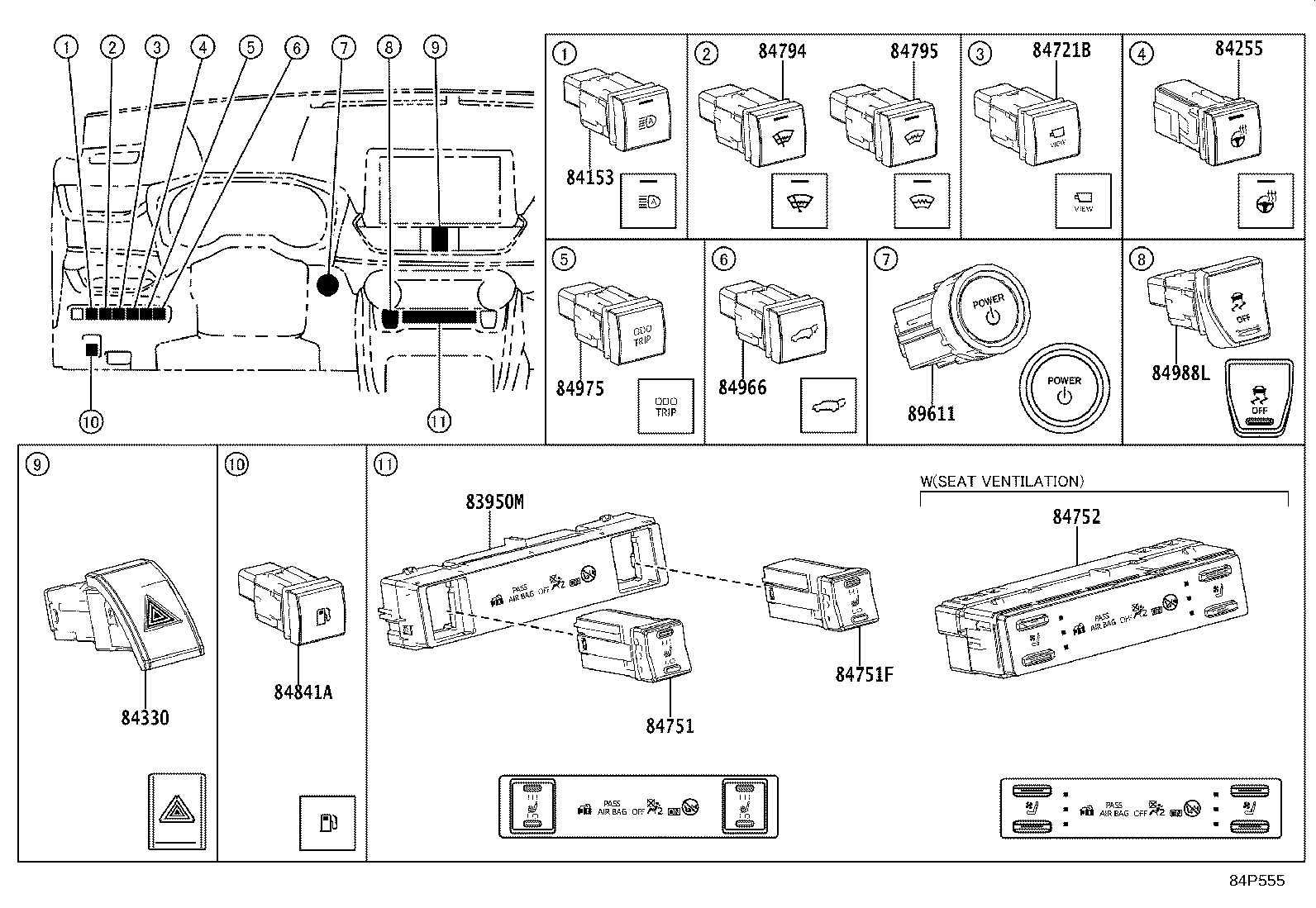 89710-42041 COMPUTER ASSY, POSITION CONTROL product image