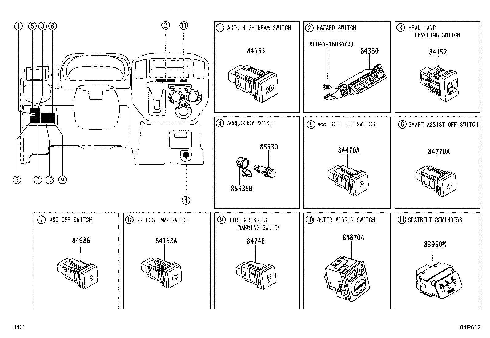 28850-BZ021 SENSOR ASSY, BATTERY CURRENT product image